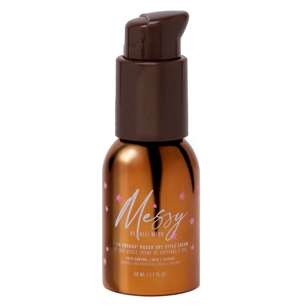 Messy by Alli Webb I Am Enough Rough Dry Style Cream Mini Size 1.7oz 50ml